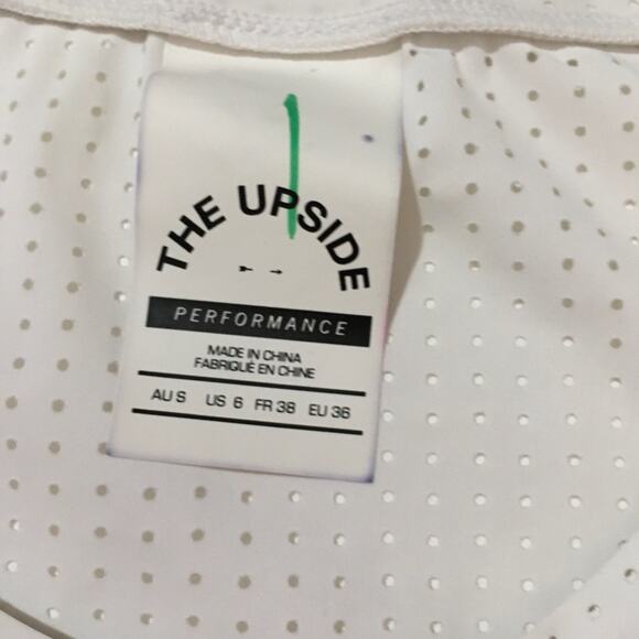 The Upside Perforated Muscle Tank - White - US 6 - Picture 7 of 9
